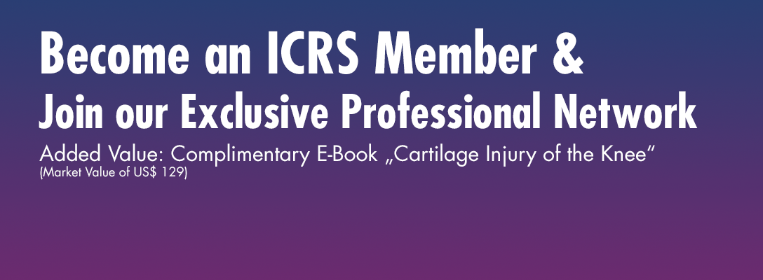 Become an ICRS Member and get a your Welcome Present