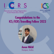 Introducing our ICS/ICRS Travelling Fellow 2023