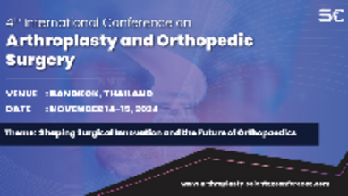 4th International Conference on Arthroplasty and Orthopedic Surgery